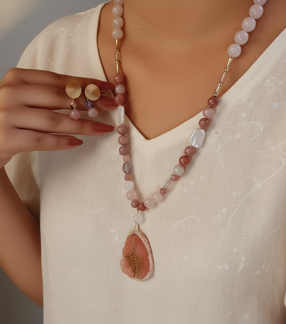 Collier "Rosy"