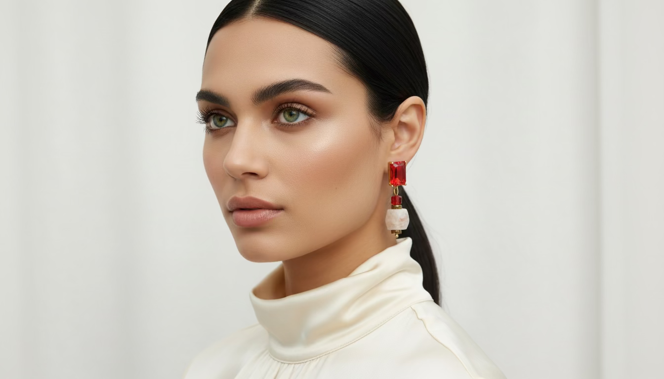 Aretes Rosa