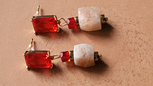 Aretes Rosa