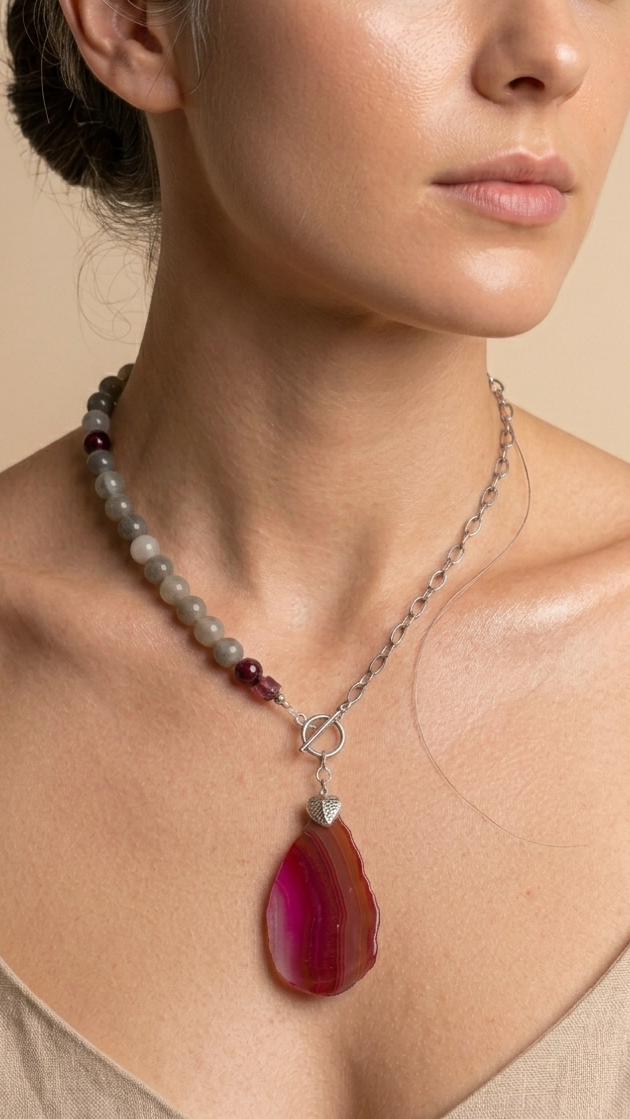 Collier Bugambilia