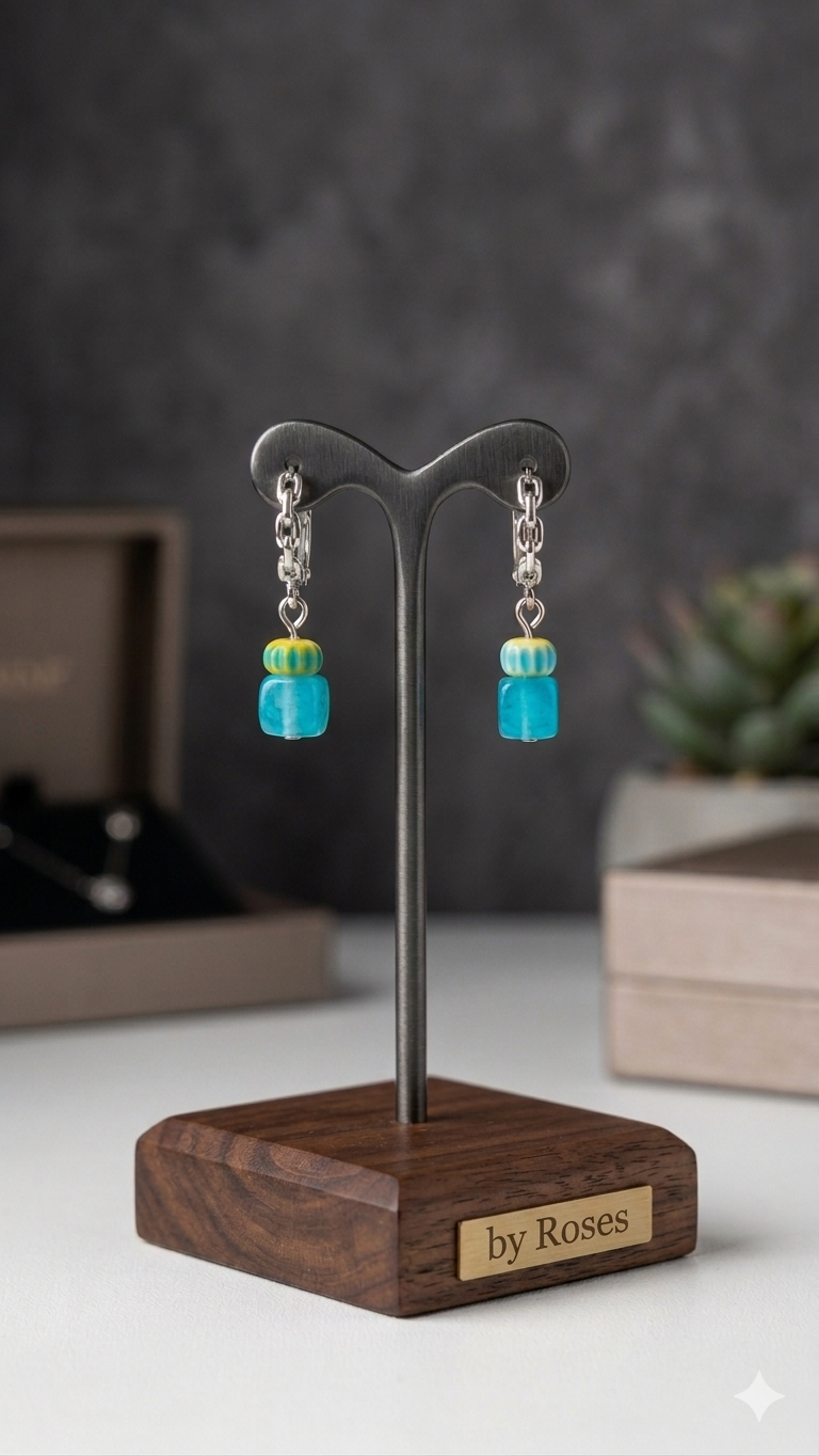 Boucles d'oreilles Blueberry